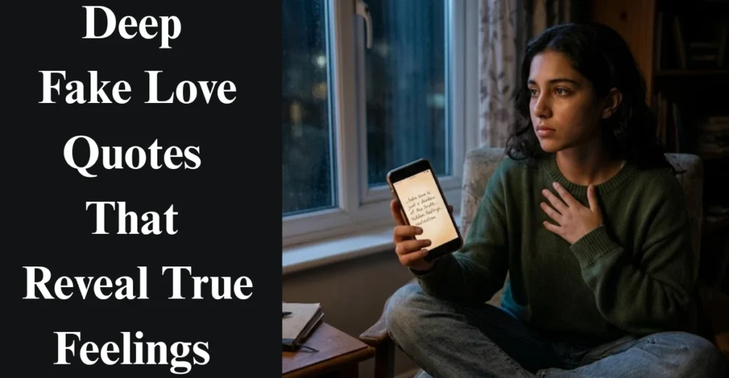 Deep Fake Love Quotes That Reveal True Feelings