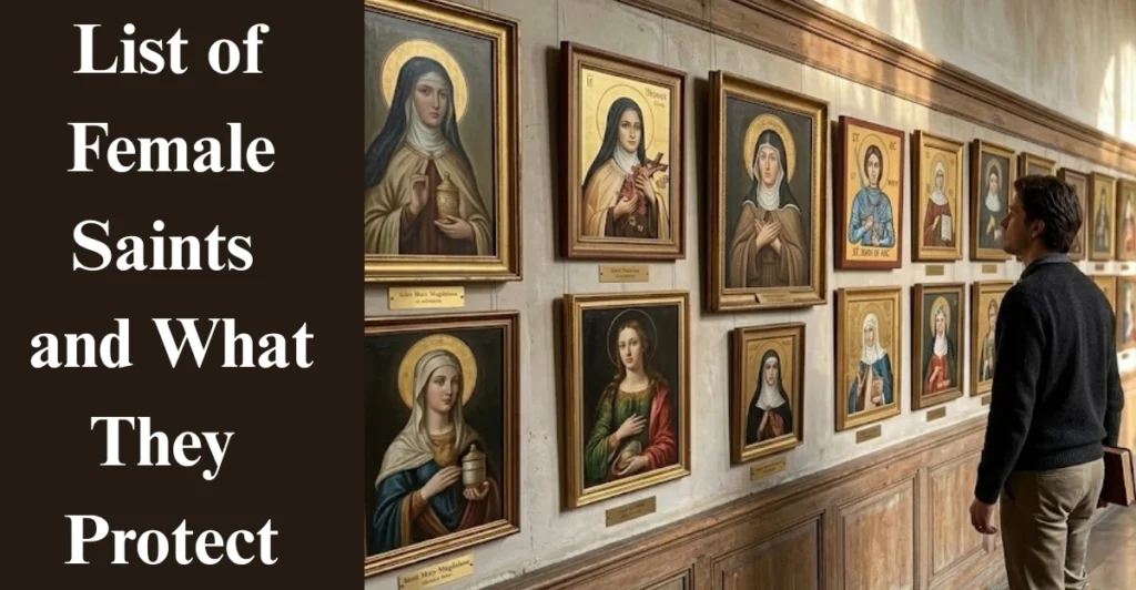List of Female Saints and What They Protect