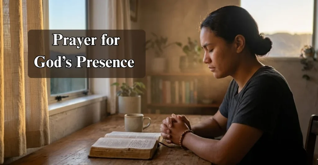 Prayer for God’s Presence