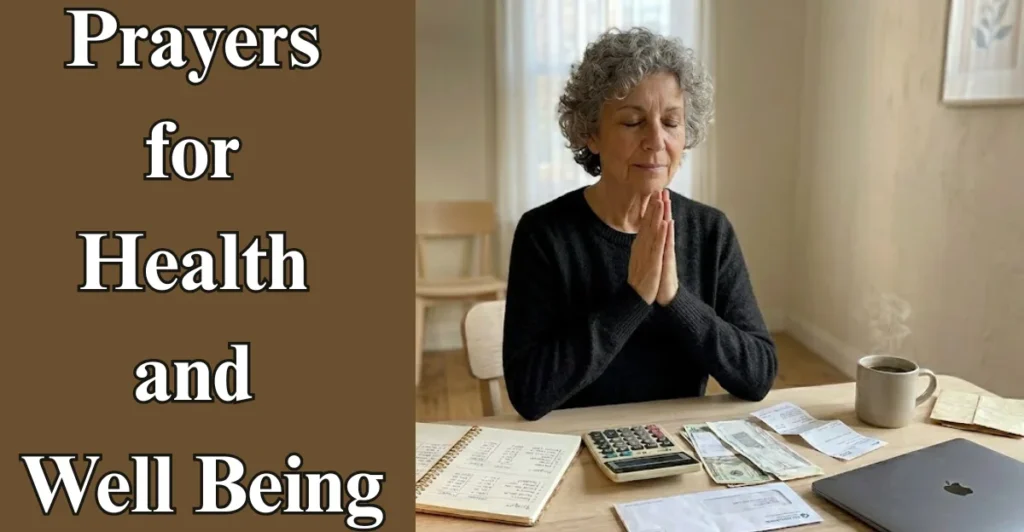 Prayers for Health and Well-Being