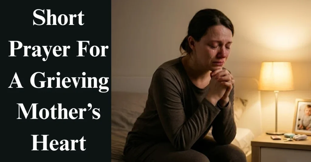 Short Prayer For A Grieving Mother’s Heart