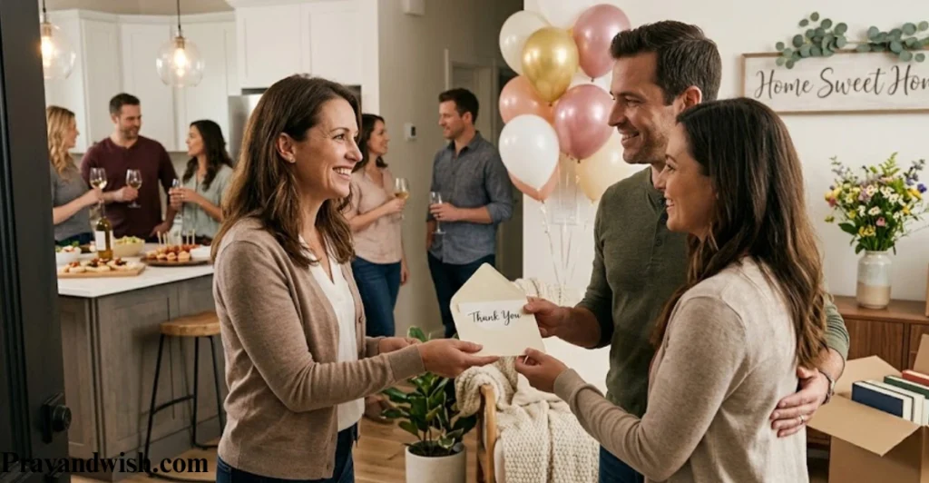 Thank You for Inviting Me to Your Housewarming Party Messages