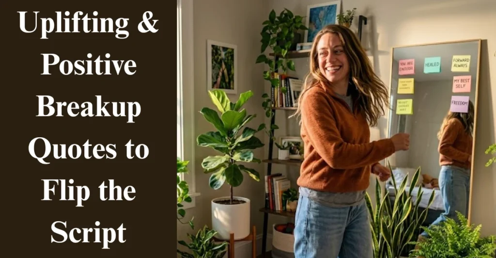 Uplifting & Positive Breakup Quotes to Flip the Script