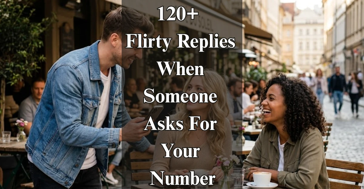 120+ Flirty Replies When Someone Asks For Your Number