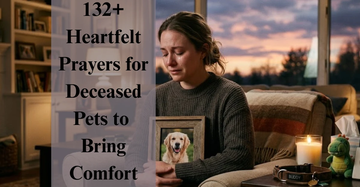 132+ Heartfelt Prayers for Deceased Pets to Bring Comfort