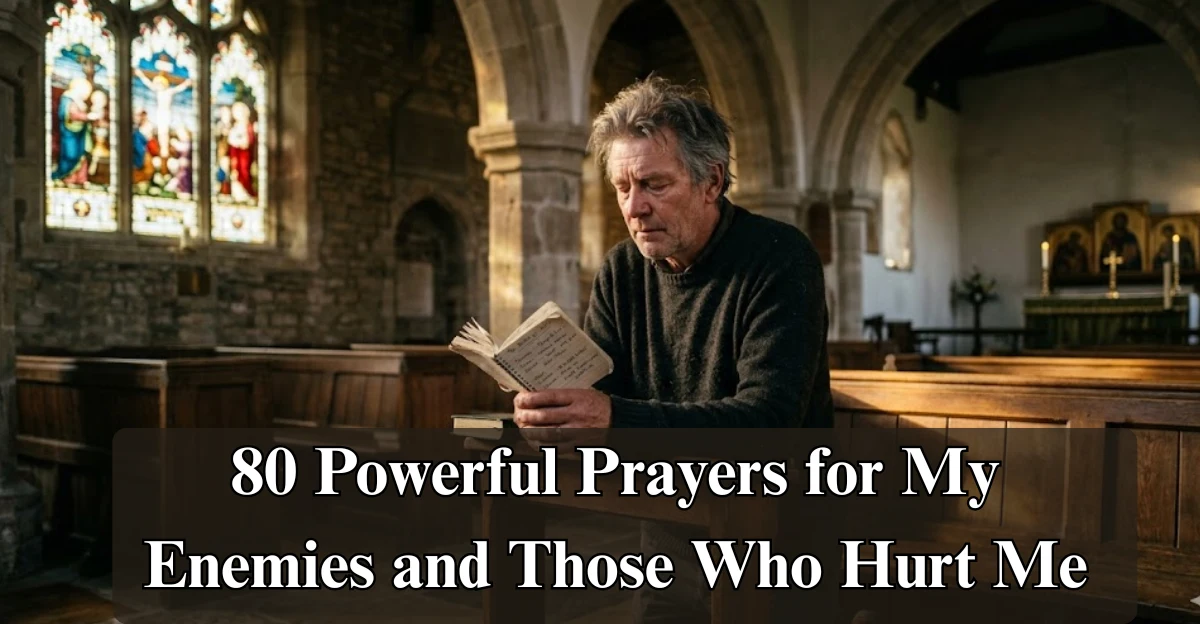 80 Powerful Prayers for My Enemies and Those Who Hurt Me