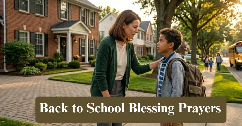 Back to School Blessing Prayers