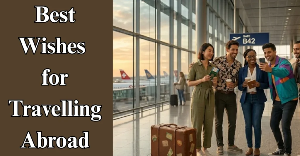 Best Wishes for Travelling Abroad