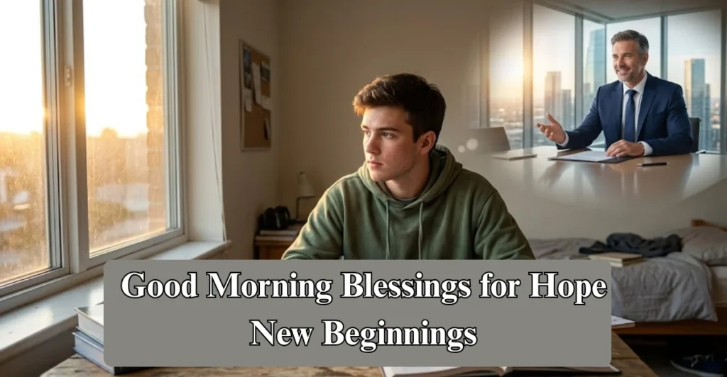 Good Morning Blessings for Hope & New Beginnings
