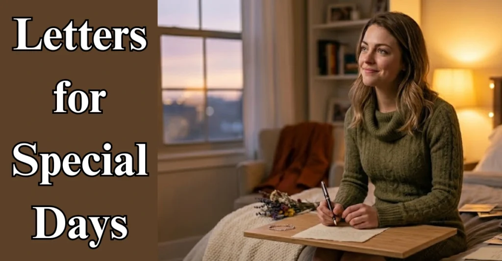 Letters for Special Days