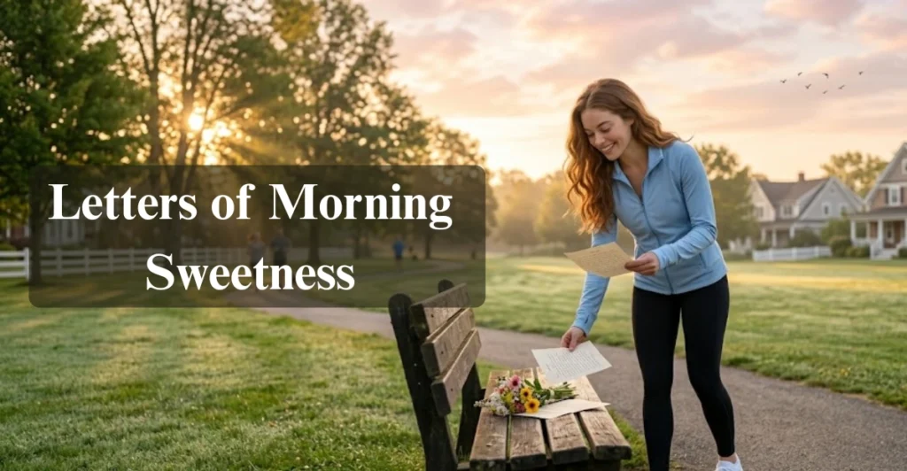 Letters of Morning Sweetness