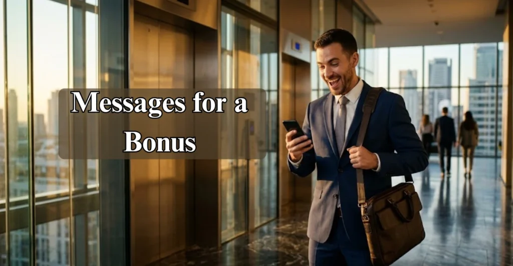 Messages for a Bonus