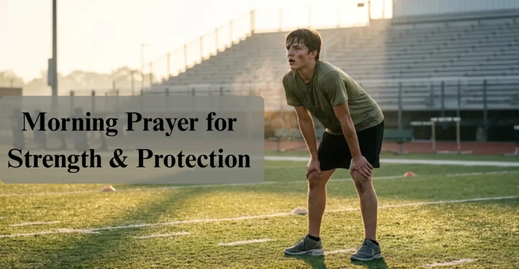 Morning Prayer for Strength & Protection
