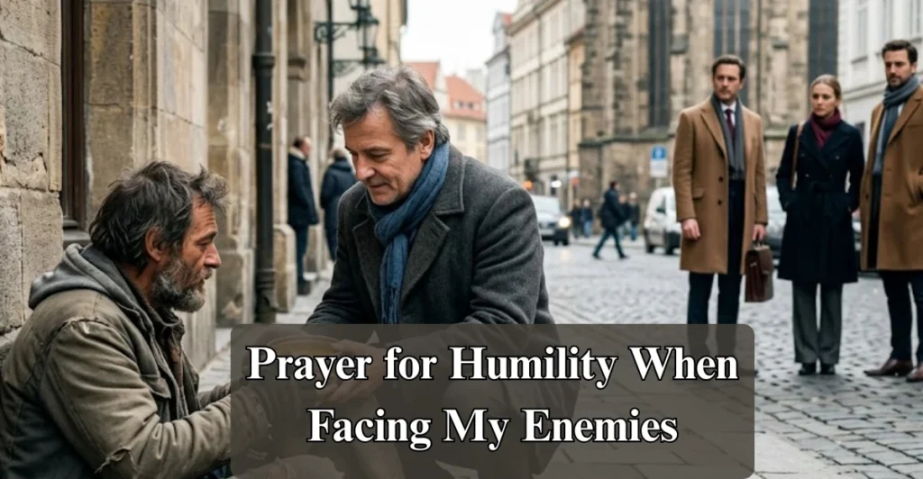 Prayer for Humility When Facing My Enemies