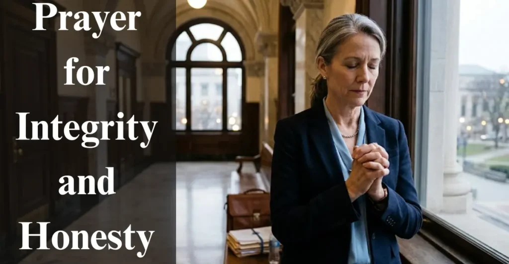 Prayer for Integrity and Honesty