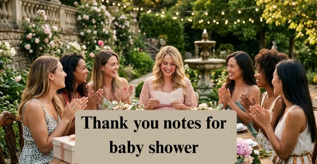 Thank You Notes for Every Type of Baby Shower Gift