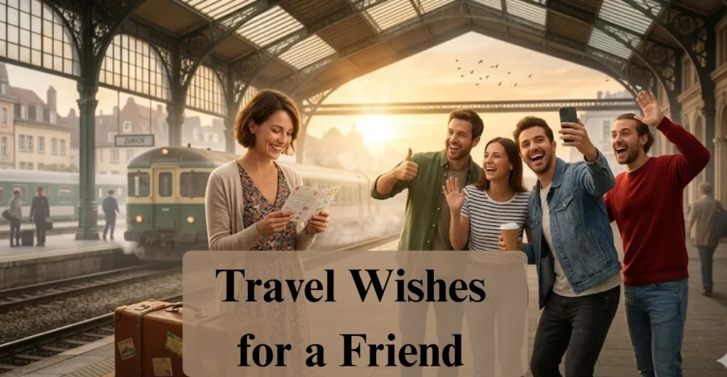 Travel Wishes for a Friend